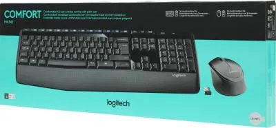 Клавиатура + мышь Logitech MK345 черный черный USB беспроводная (920-006489) — фото 6