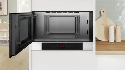 Встраиваемая микроволновая печь BOSCH BFL7221W1 белый (21л.) — фото 3