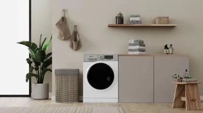 Стиральная машина фронтальная HOTPOINT NSD 7249 UD AVE RU белый (7кг, инвертор, пар, дозагрузка) — фото 6