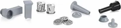 Мясорубка BOSCH MFW67440 2000Вт черный/серебристый — фото 22