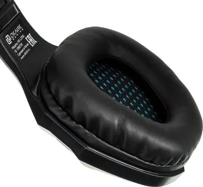 Наушники с микрофоном OKLICK HS-L370G ECLIPSE черный 1.9м мониторы — фото 18