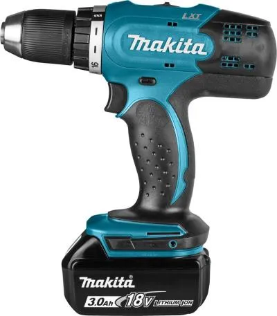 Дрель-шуруповерт MAKITA DDF453RFE аккум. патрон:быстрозажимной (кейс в комплекте) — фото 1