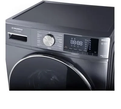 Стиральная машина фронтальная MAUNFELD MFWM1410SB02 сереб./черный (10 кг, диспл, инвертор, дозагрузка) — фото 6