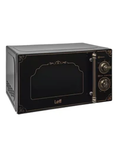 Микроволновая печь LEFF 20MM729B черный ретро  [700w /20л /мех] — фото 3