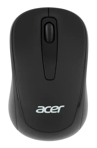 Мышь ACER OMR133 черный оптическая (1000dpi) беспроводная USB для ноутбука (2but) (ZL.MCEEE.01G) — фото 1
