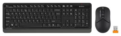 Клавиатура + мышь A4Tech Fstyler FG1012 клав:черный/серый мышь:черный USB беспроводная Multimedia — фото 7