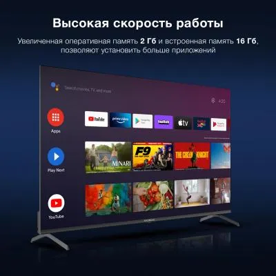 Телевизор LED HYUNDAI H-LED50BU7009 4K Smart (Android) — фото 7