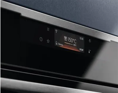 Духовой шкаф электрический ELECTROLUX KOEBP39WX черный/серебристый — фото 2