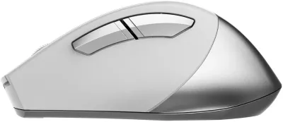 Мышь A4Tech Fstyler FB35S белый/серый оптическая (2000dpi) беспроводная BT/Radio USB для ноутбука (5but) — фото 3