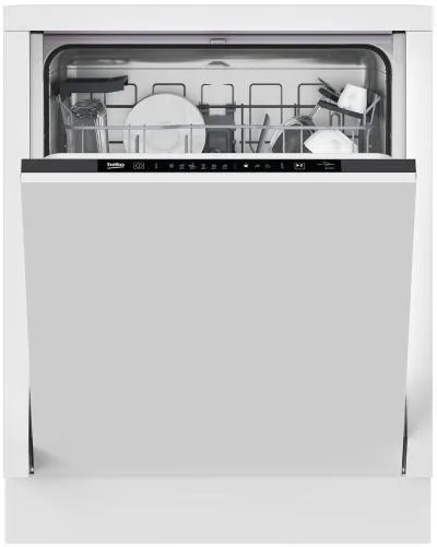 Встраиваемая посудомоечная машина 60см BEKO BDIN16420 белый (14 компл, сенс, инвертор) — фото 1