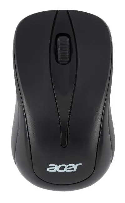 Мышь ACER OMR131 черный оптическая (1000dpi) беспроводная USB для ноутбука (2but) (ZL.MCEEE.01E) — фото 1