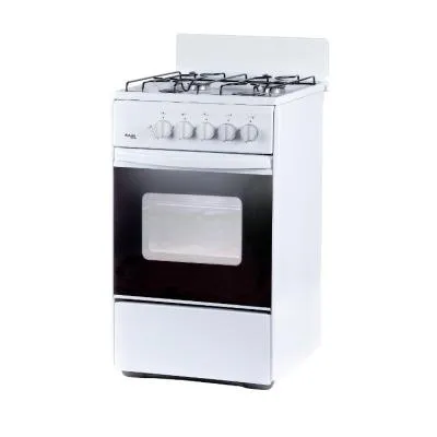 Плита газовая ЛАДА NOVA RG 24043 W белый (щиток /сталь /полн г/к) — фото 1