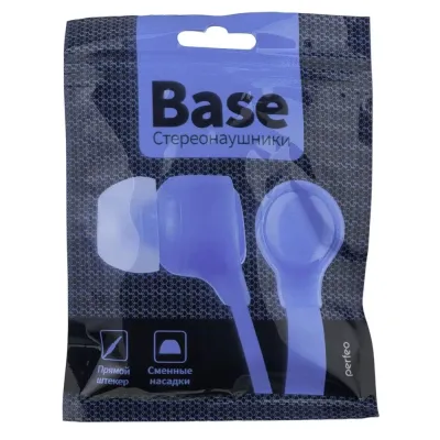 Наушники PERFEO PF-Base, голубые — фото 2