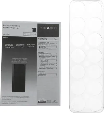 Холодильник HITACHI R-VG660PUC7-1 GBK черный стекло (инвертер, FNF) — фото 17