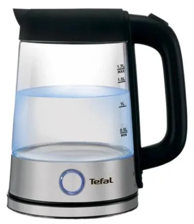 Чайник Tefal KI750D30 серебристый, стекло — фото 1