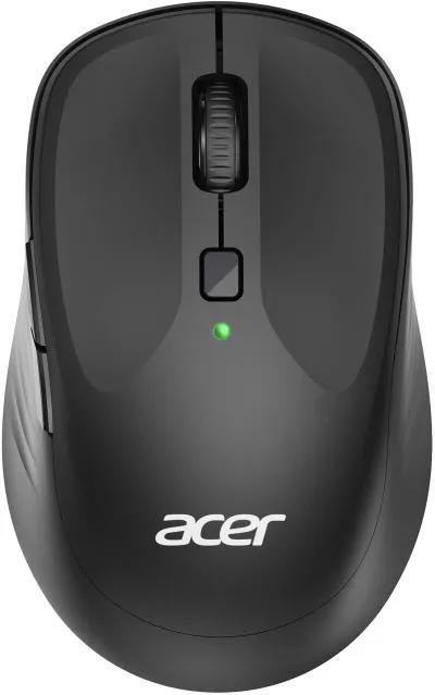 Мышь ACER OMR300 черный оптическая (1600dpi) беспроводная USB (6but) (ZL.MCECC.01R) — фото 1