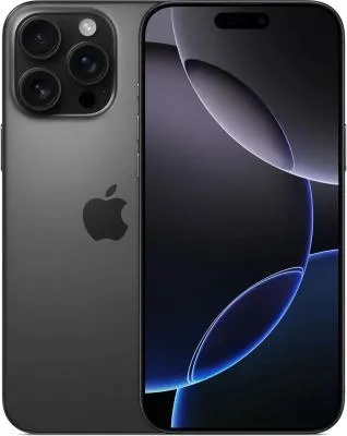 Смартфон APPLE iPhone 16 Pro Max 256Gb чёрный титан (1sim + eSim) [без RuStore] — фото 1