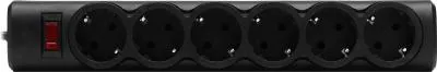 Сетевой фильтр DEFENDER DFS 155 5 м, белый, 6 розеток — фото 2