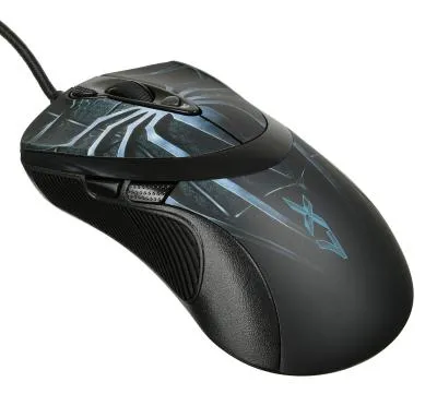 Мышь A4 Oscar Editor XL-747H рисунок/голубой лазерная (3600dpi) USB игровая (6but) — фото 9
