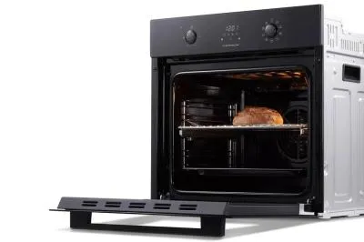 Духовой шкаф электрический THOMSON BO30E-6803  черный (68л, диспл,конв,телескоп,каталика) — фото 4