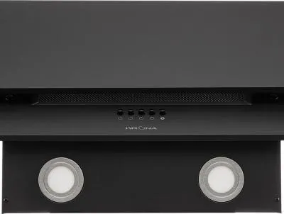 Вытяжка каминная наклонная KRONA Olly 600 black PB черный (500 м.куб/ч) — фото 3