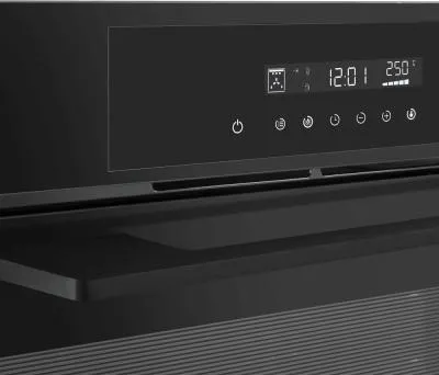 Духовой шкаф электрический MAUNFELD AEOD60103B2 чёрный стекло — фото 8