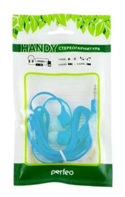 Гарнитура PERFEO PF-Handy, бирюзовая — фото 11