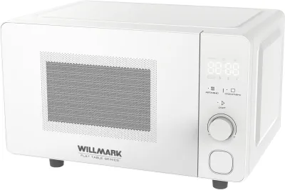 Микроволновая печь WILLMARK (WMO-206SWF) белый  [700w /20л /электрон] — фото 2