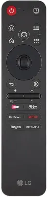 Телевизор LED LG 50QNED80A6A.ARUG 4K QNED Smart (WebOS) черный графит — фото 3
