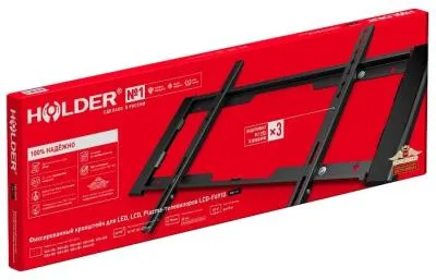 Кронштейн HOLDER LCD-F6910-B черный (фиксированный) 32-70", до 45 кг — фото 2
