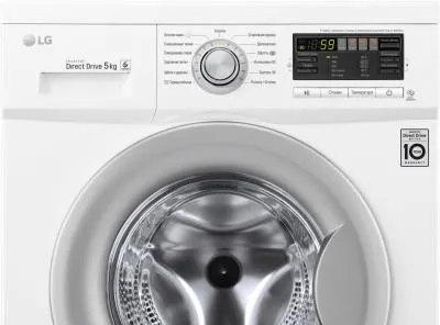 Стиральная машина фронтальная LG F10B8LD7 белый/серебро 5кг — фото 10