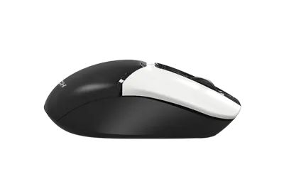 Мышь A4Tech Fstyler FB12S черный/белый оптическая (1200dpi) silent беспроводная BT/Radio USB (2but) — фото 4