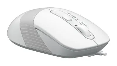 Мышь A4Tech Fstyler FM10 белый/серый оптическая (1600dpi) USB (4but) — фото 2