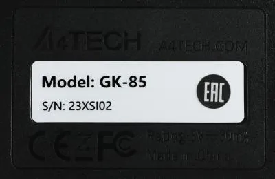 Клавиатура + мышь A4Tech 3000NS черный USB беспроводная Multimedia — фото 18