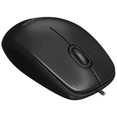 Мышь LOGITECH B100 черный оптическая (800dpi) USB (2but) (910-006605) — фото 2