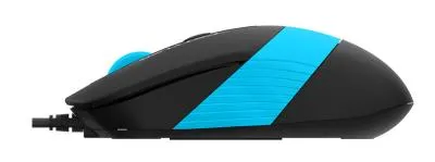 Мышь A4Tech Fstyler FM10 черный/синий оптическая (1600dpi) USB (4but) — фото 1