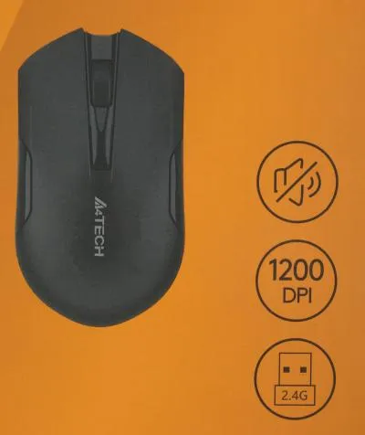 Клавиатура + мышь A4Tech 3000NS черный USB беспроводная Multimedia — фото 6