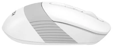 Мышь A4Tech Fstyler FB10C белый/серый оптическая (2400dpi) беспроводная BT/Radio USB (4but) (FB10C GRAYISH WHITE) — фото 13
