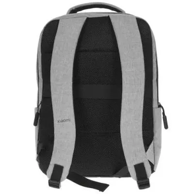 Рюкзак для ноутбука 15,6" XIAOMI Commuter Backpack Light Gray серый (BHR4904GL)  — фото 4