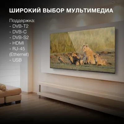 Телевизор LED HYUNDAI H-LED65BU7006 4K Smart (Android) — фото 11