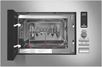 Встраиваемая микроволновая печь MAUNFELD JBMO820GS01 — фото 2