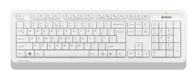 Клавиатура + мышь A4TECH Fstyler FG1010S белый/серый белый/серый USB беспроводная Multimedia (FG1010S WHITE) — фото 2