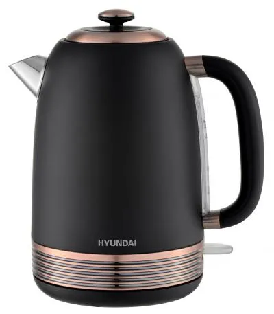 Чайник Hyundai HYK-S4501 черный/бронзовый