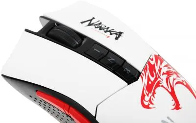 Мышь A4Tech Bloody R90 Plus Naraka белый/рисунок оптическая (5000dpi) беспроводная USB (7but) — фото 4