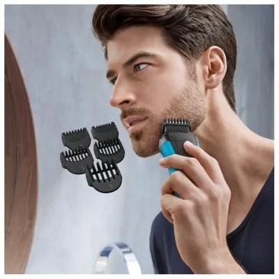 Бритва сетчатая Braun Series 3 3010BT синий/черный — фото 3