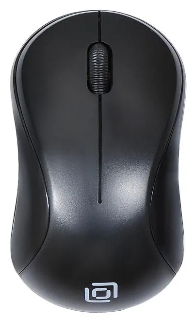 Мышь Oklick 605SW черный оптическая (1200dpi) беспроводная USB — фото 1