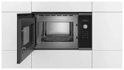 Встраиваемая микроволновая печь Bosch BFL554MS0 25л, 900Вт нержавеющая сталь/черный — фото 4