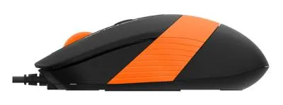 Клавиатура + мышь A4 Fstyler F1010 клав:черный/оранжевый мышь:черный/оранжевый USB Multimedia — фото 13