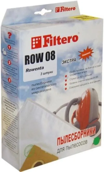 Filtero Мешки-пылесборники ROW 08 Экстра — фото 1