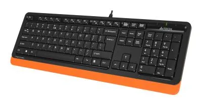 Клавиатура + мышь A4 Fstyler F1010 клав:черный/оранжевый мышь:черный/оранжевый USB Multimedia — фото 9